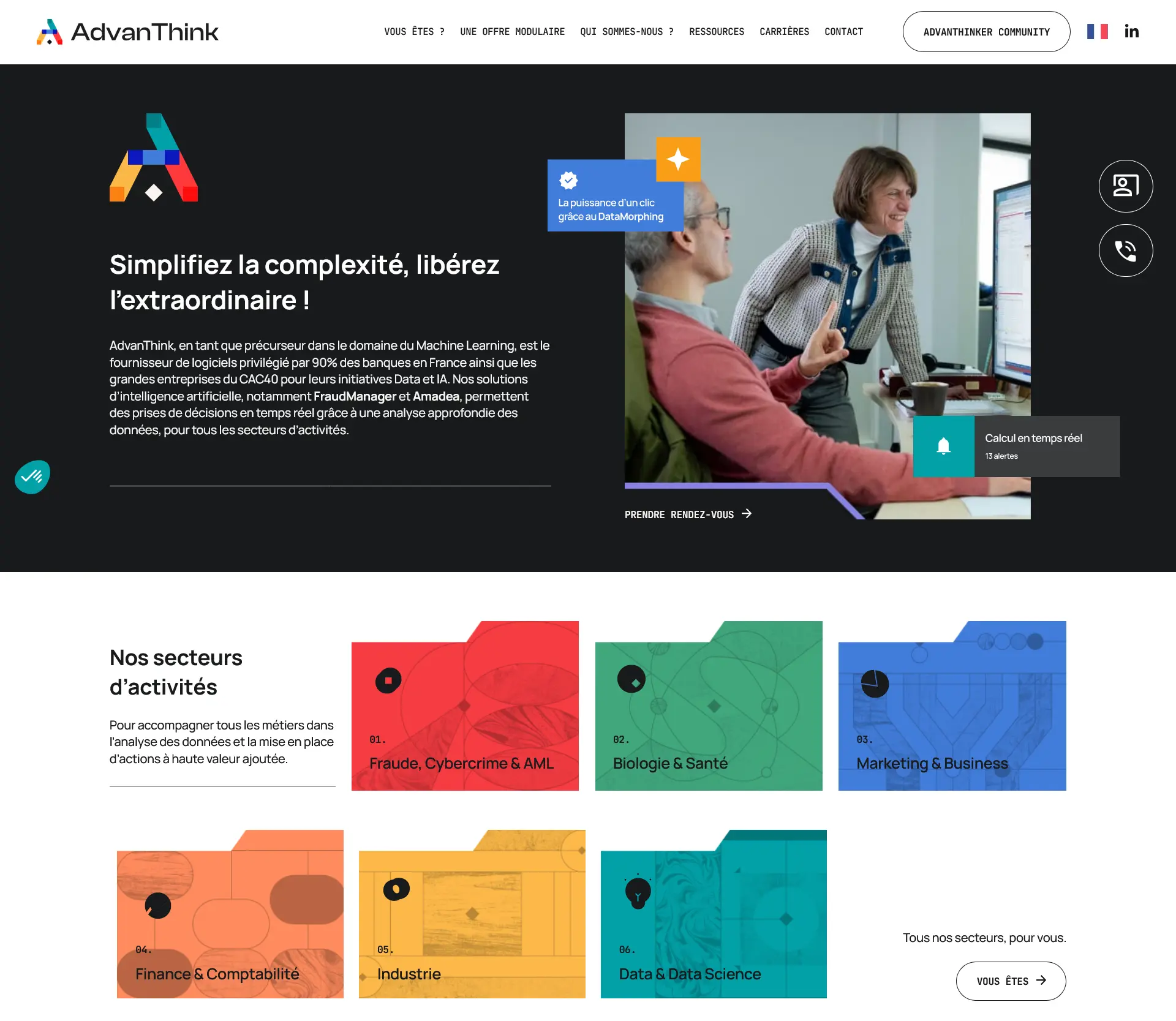 AdvanthinkSite vitrine Voir plus