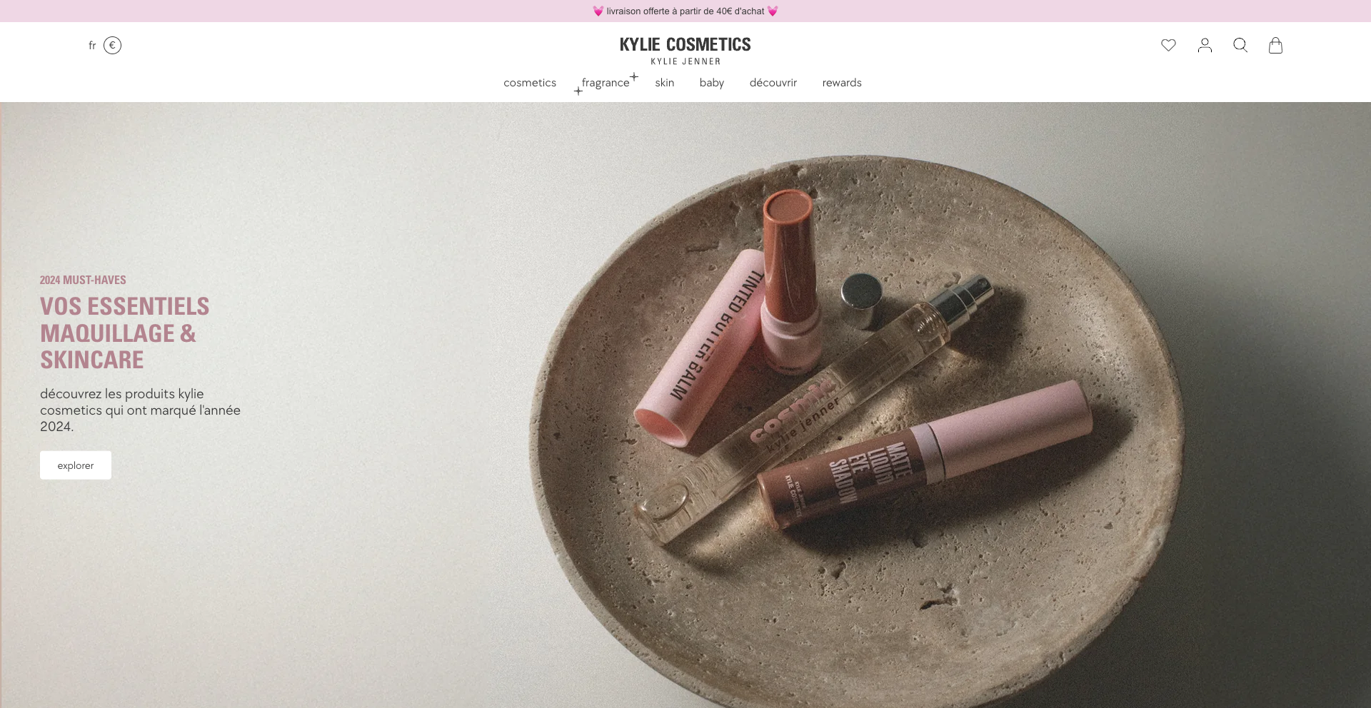 Kylie cosmetics - shopify